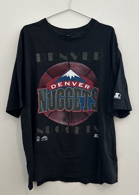 Vintage Starter Denver Nuggets 90s Single Stitch Tshirt