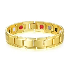 Therapeutic Energy Healing Magnetic Bracelet Therapy Arthritis for Men & Women