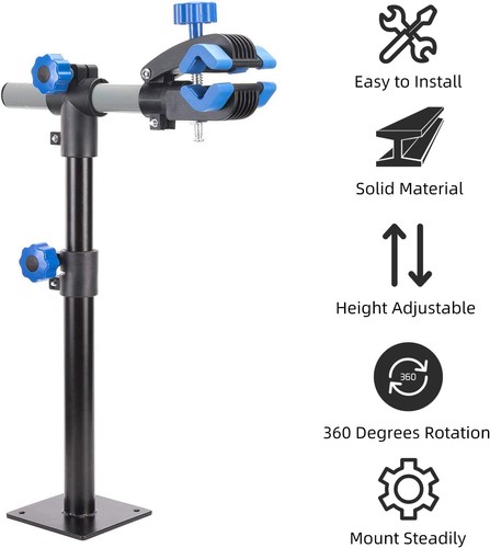ROCKBROS Bike Repair Stand Wall Workbench Mount Rack Workstand Bike Clamp He... - Picture 3 of 7
