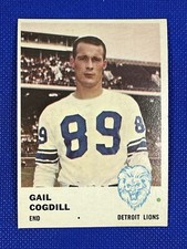 1961 Fleer - #83 Gail Cogdill RC - NM-MT - Detroit Lions NFL - Great Looking