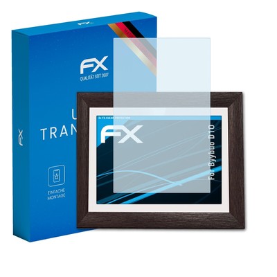 atFoliX 2x Displayschutzfolie für Byybuo D10 Schutzfolie klar Folie