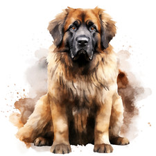 5x 18x18 cm Leonberger car sticker dogs large sticker