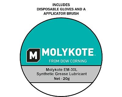 Dow Corning Molykote EM-30L Synthetic Grease for Audio , Office , Plastic  Gears | eBay