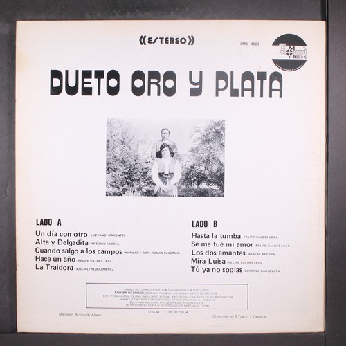 DUETT GOLD UND SILBER: Duett Gold und Polata SOUND MEX 12" LP 33 RPM - Bild 2 von 2