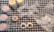 Spectra Breast Pump flange and parts.