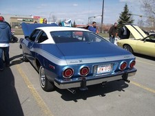 1974 Amc Matador X Coupe Rear 24x36 Inch Poster Classic Car