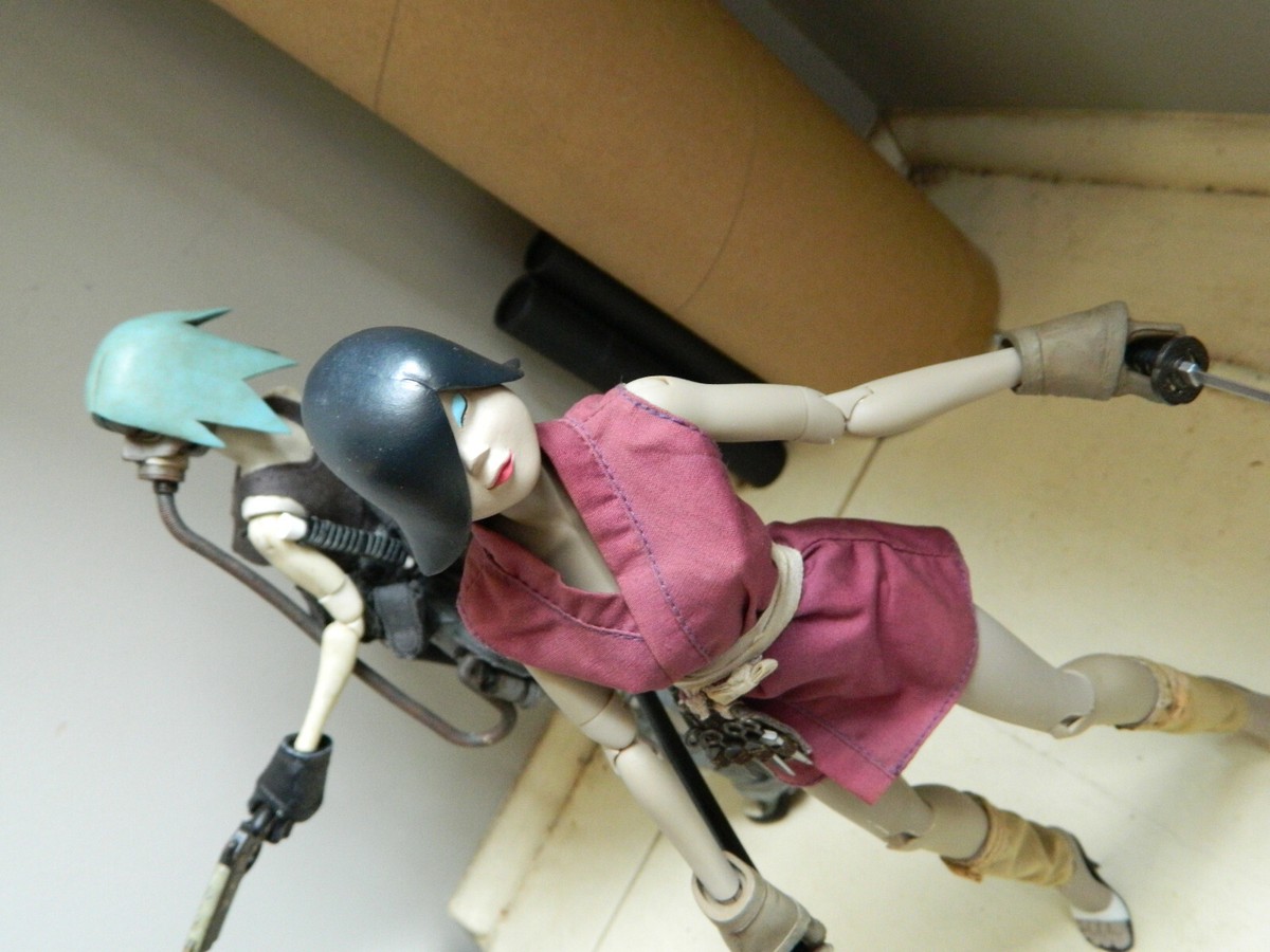 ThreeA 3A Ashley Wood 1/6 ボットヘット フィギュア Ashley Wood 3A ThreeA WWR Square Box Set 1/6 Figure - Set of