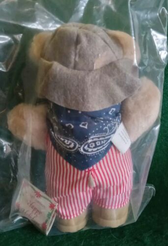 Wendy's 7" Hattie & Dudley Furskin Bears 1986 Plush - Picture 3 of 6