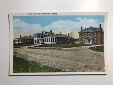 1930 Hale Hospital Haverhill Massachusetts Postcard