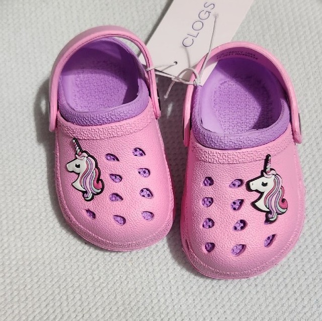 Unicorn Clogs Toddler Size 5/6 Pink Purple Charms Super Soft Back Strap Unicorn Clogs Toddler Size 5/6 Pink Purple Charms Super Soft Back Strap