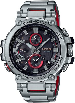 CASIO G-SHOCK MT-G MTG-B1000D-1AJF Silver Red Bluetooth