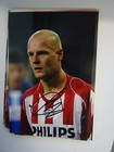 K. BOGELUND (2) GLADBACH, PSV & DENMARK - 10x15cm PHOTO ORIGINAL SIGNED