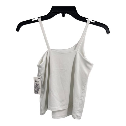 Ideology Kids Asymmetrical Active Tank White New Small - Picture 3 of 5