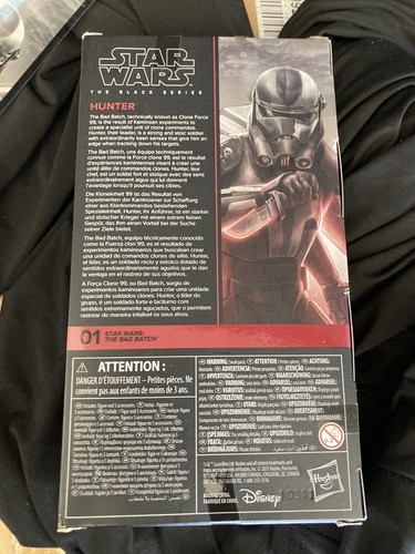 Star Wars The Black Series The Bad Batch Hunter 6" Figure #01 NEW - Picture 2 of 2