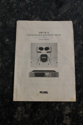 Pearl Drum-X Programmable Electronic Drum Kit with Tone Unit, Pads