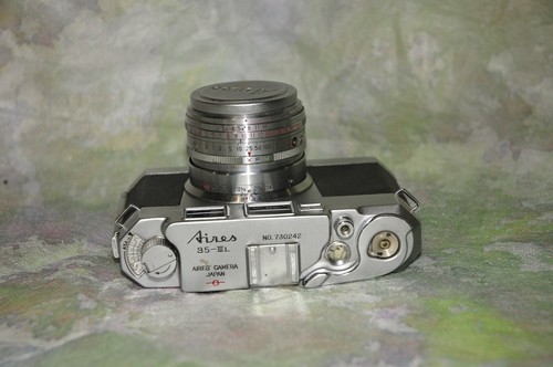Aires 35-IIIL H obiettivo veloce corallo 45 mm F1.9 1957 telemetro funziona - Foto 5 di 10