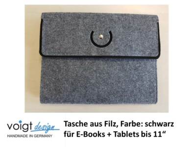 Tasche FILZ Tablet + E-Book 260-S 11'' Acer Apple Asus Lenovo Microsoft Samsung
