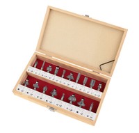Hm FräSersatz 18 Tgl Schaft 8 Mm NutfräSer FräSer HolzfräSer OberfräSer Set