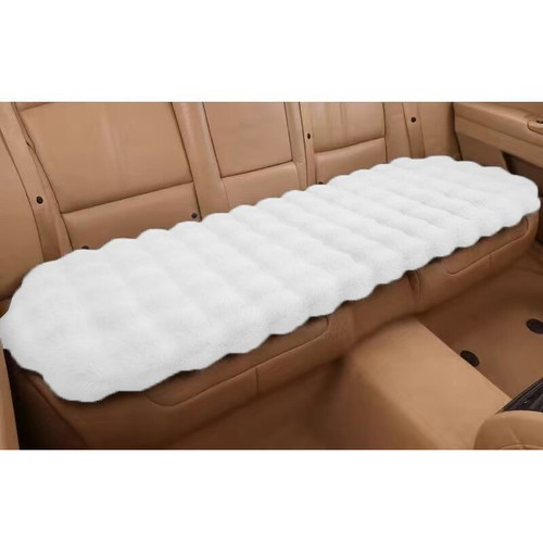 Fake Rabbit Fur Winter Car Seat Cushion Front Rear Seat Cover Thick Plush Soft - Picture 20 of 36