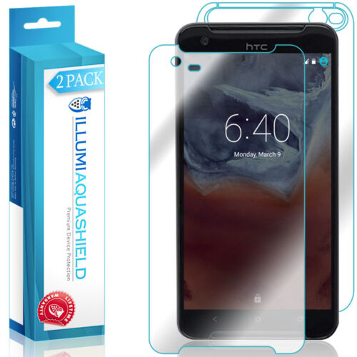 2x iLLumi AquaShield HD Frontblende + Rückseite Schutzfolie für HTC One X9 - Bild 1 von 1