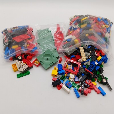 Lego Toy Lot Bulk 3 Lbs Mixed Various Building Bricks Blocks Parts Pieces