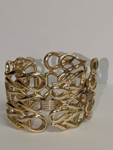 SARAH COVENTRY TOWN AND COUNTRY VINTAGE 1959 BREITES GOLDTONARMBAND - Bild 2 von 11