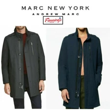 Marc New York Andrew Marc Men's Military Quilted Jacket Cullen Coat | D15