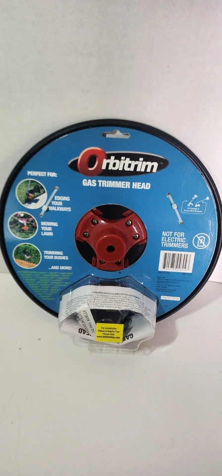 Cabezal de recortadora de gas Orbitrim RM011106, SIN MÁS CUERDAS NI CABLES Foto 2 de 4