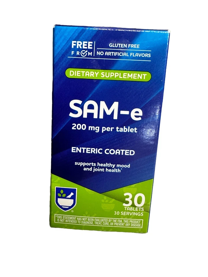 Sam-e To Support Mood And Health Joint 200 mg Per Tab. Enteric Coated 30ct - Image 3 of 4