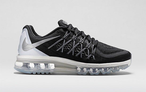 nike air max 2015 black and white