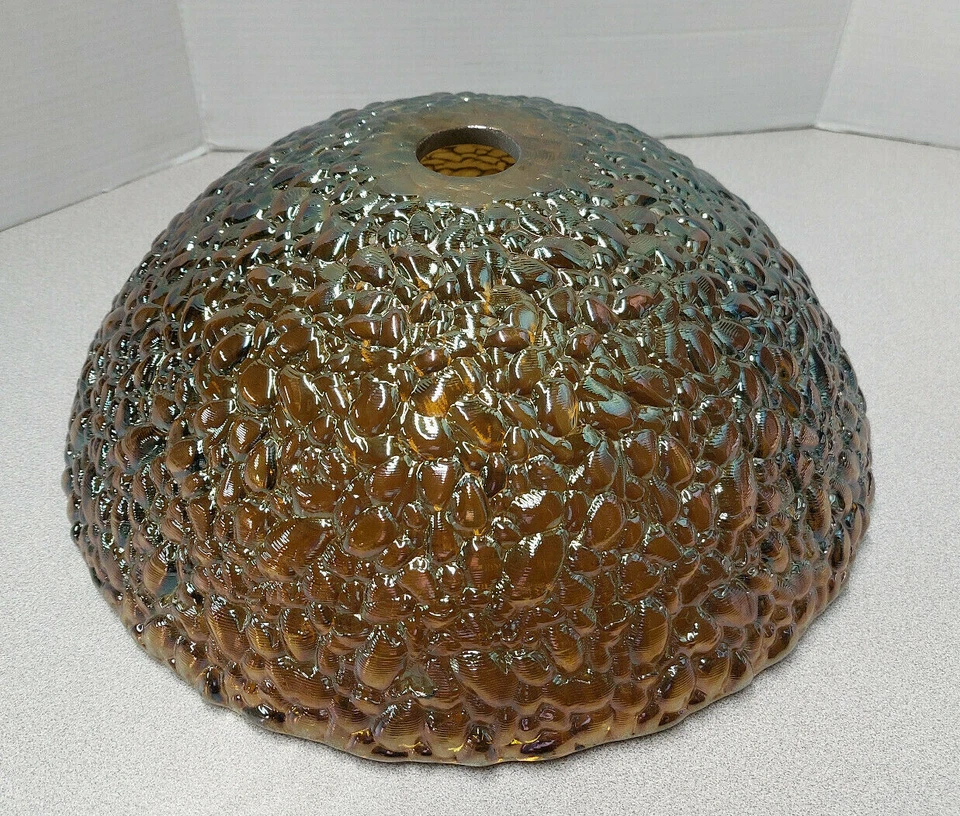 Fregadero de baño Oceana 005-303-201 vaso de guijarros de vidrio verde mar reflejos 16" Foto 3 de 4