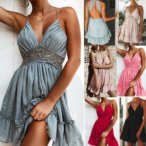 womens boho summer dress