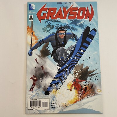 GRAYSON # 16 | Small Tear | NIGHTWING ROBIN BATMAN NEW 52 DC COMICS 2016