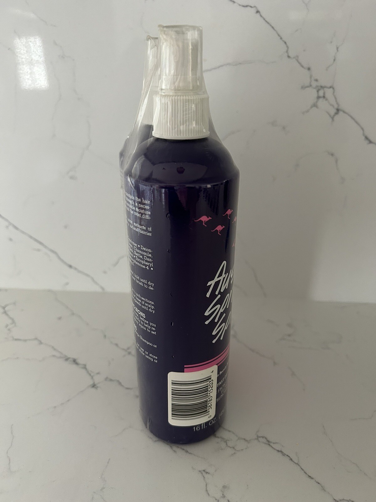 VINTAGE Aussie Sprunch Non-aerosol Spray Locks In Curls For 24 Hours 8.5 oz