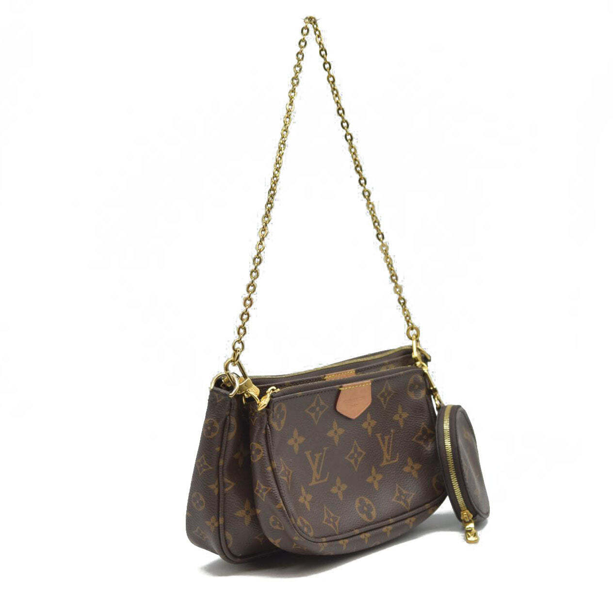 Louis Vuitton  Monogram Multi Pochette Accessories Rose Clair SN4270/RFID image 3
