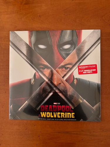 DEADPOOL & WOLVERINE - OST - 2-LP - RED COLORED VINYL - LIMITED ED - BRAND NEW - Picture 3 of 6