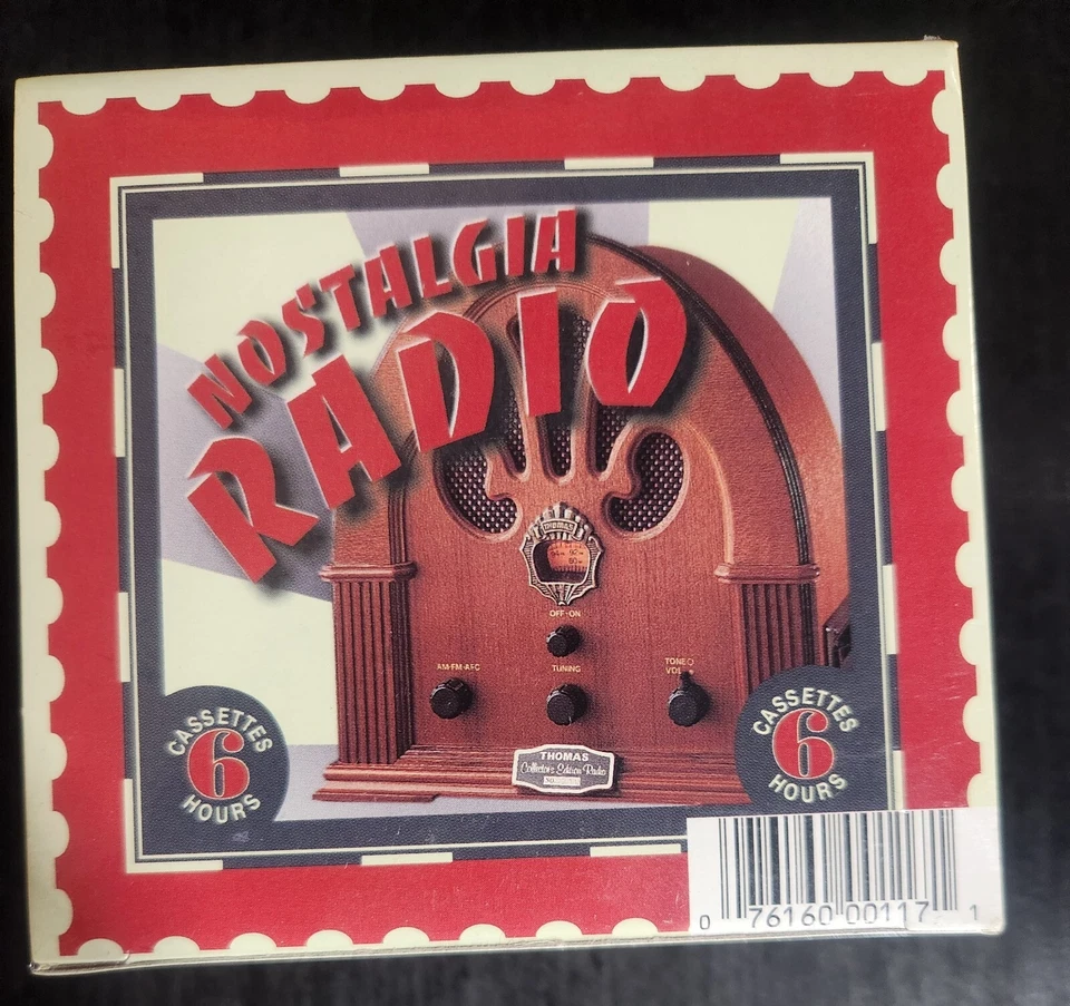 OLD TIME RADIO - NOSTALGIA RADIO (VOL 1 & VOL 2)  12 CASSETTES 2 SETS NEW SEALED - Image 2 of 4
