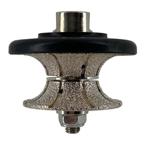 Full Bullnose Diamond Hand Profile Wheel for Polishers and Angle Grinders - Picture 8 of 14