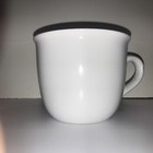 Godiva Chocolate Belgium 1926 White & Gold Coffee Mug Tea Cup Large Cappuccino — photo 3