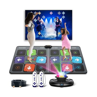 Dance Mat Games for TV - Wireless Musical Electronic Dance Mats with HD Camer...