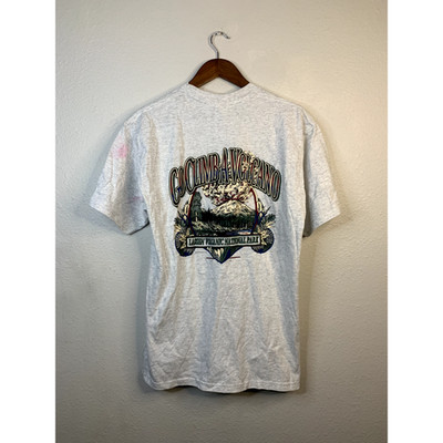Vintage Volcano Shirt Jerzees Go Climb Lassen Volcanic National Park Tee Large