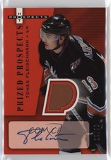 2005-06 Fleer Hot Prospects Prized Red /50 Tomas Fleischmann #273 Auto o1m