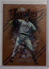 1997 Topps Finest Baseball Chuck Finley Base Card #53 Complete Your Set! ⚾️