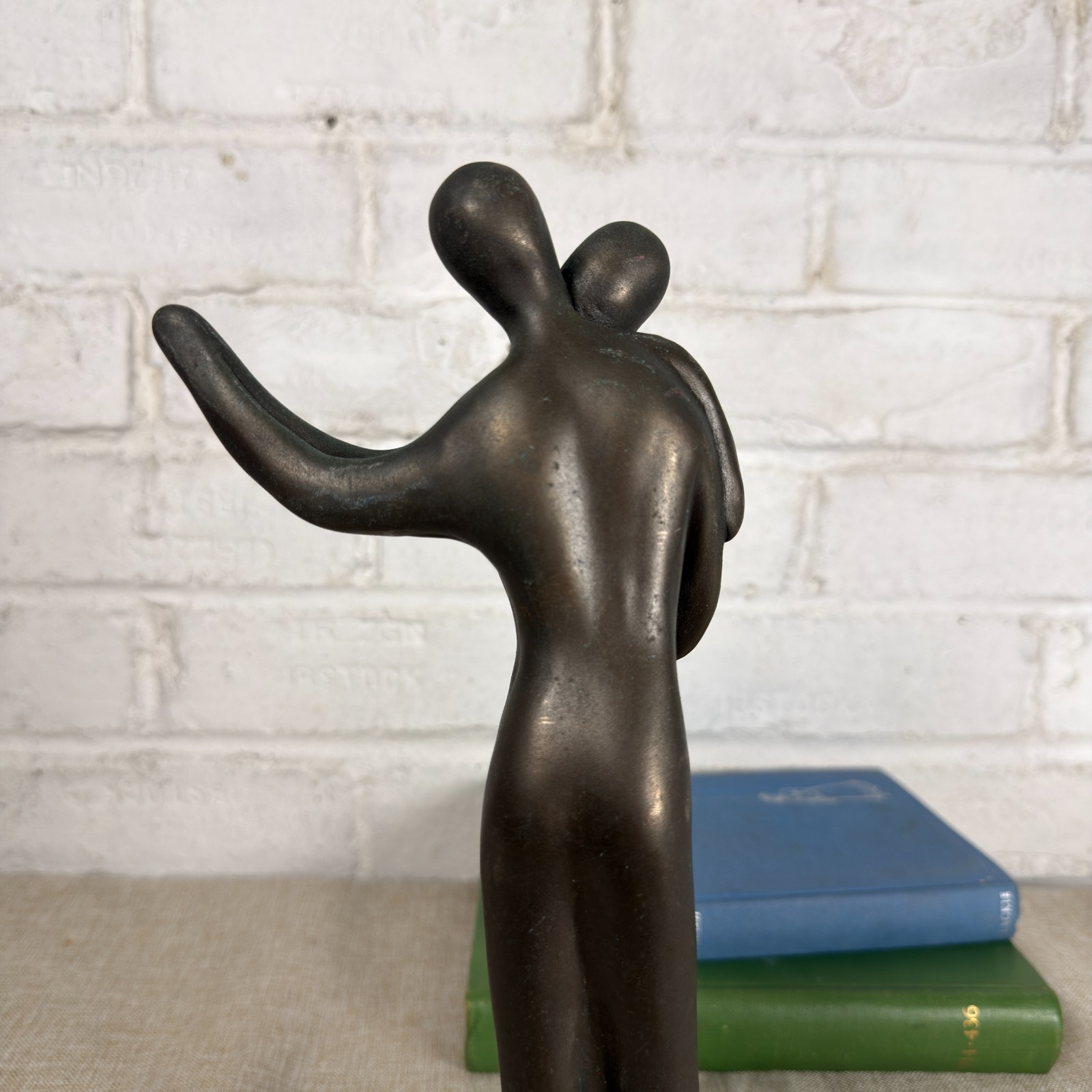 Heredities Laura Lian Dancers Bronze Effect Figurine Couple Dancing Vintage image 7