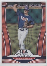 2020 Panini Donruss American Pride Red 59/149 Nick Frasso Stephen Strasburg 10w8