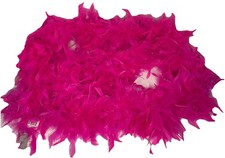 80 Gram Feather Boa 6 Feet&mdash;HOT PINK&mdash;Boas/Party/Clothing&mdash;NEW&mdash;SHIPS IN 24 HOURS&mdash;