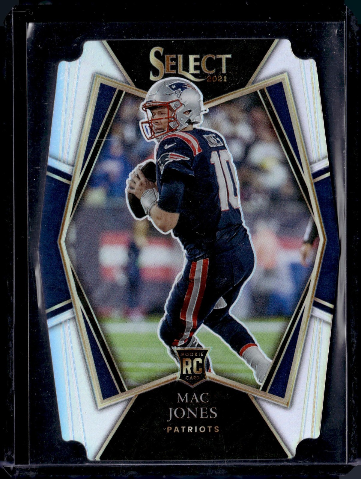 2021 Panini Select #151 Mac Jones Silver Prizm Die Cut