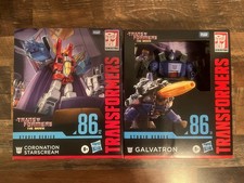 Transformers The Movie Studio Series 86 Coronation Starscream & Galvatron