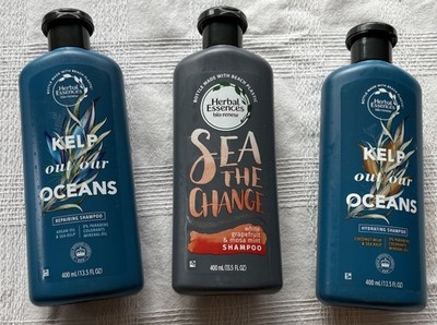 3 Herbal Essences Bio Renew Sea The Change Shampoo White Grapefruit & Mosa Mint