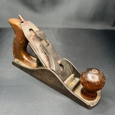 Vintage/Antique Wood Plane 9.25" Carpenter's Hand Tool USA , for Repair or Parts